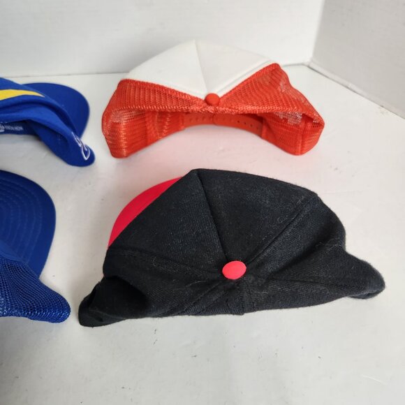 Vintage Mesh Snapback Caps Truckers Hats Lot of 4 TEXACO HAVOLINE RACING NAPA - Picture 8 of 14